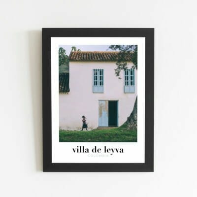 Cadre photo de Colombie, souvenir de voyage pour décorer la maison