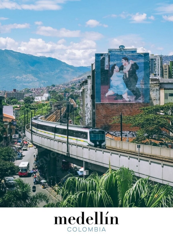 Cartes postales Medellin photos de Colombie Cadeau de Noel